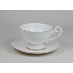 Prometeusz tea cup with gold stripe