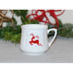Silesian mug (small) - decoration Crossing Reindeer