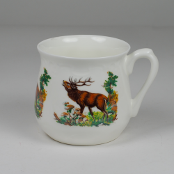 Silesian mug - decoration deer