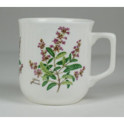 Cmielow mug - decoration Sage