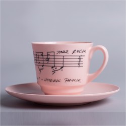 Wlodek Pawlik cup (pink porcelain)